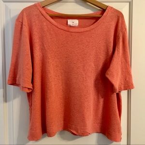Loose wide-neck top
